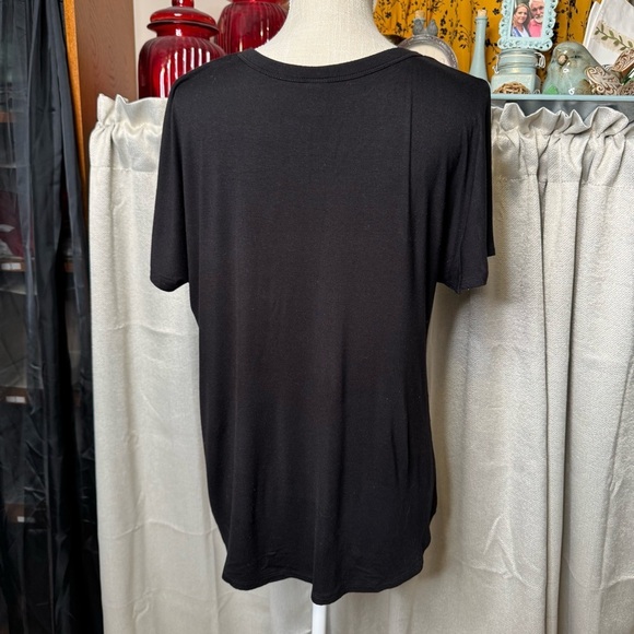 Honeydew Intimates Black Relaxed Short Sleeve Tee - Picture 3 of 6